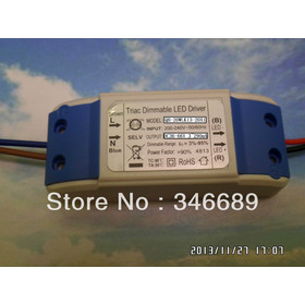 LED driver dimmable 20W 18W 15W 13W 3mA~290mA adjustable 13-20S-1PX1 QiHan constant current power supply lighting transformer