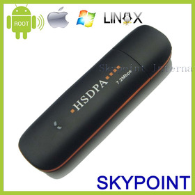 De haute qualité modem 3G HSDPA 7,2 M modem usb carte de données similaires fonction Huawei E1750 Android Linux Win 7 compatible