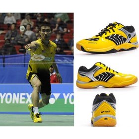 SHB - 92 mx yellow LiZongWei badminton shoes size 36-45