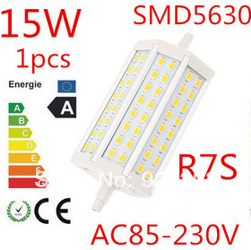 Free shipping 1X R7S led 9W 15W 20W 25W SMD5730 78mm J78 J118 LED light bulb light lamp AC85-265V replace halogen floodlight