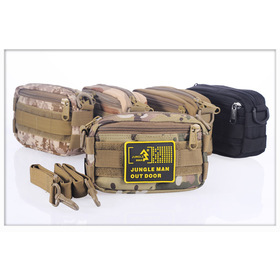 Camouflage Shoulder Bag Bags High multi-functional sports pockets Riding Bag belt phone bag/Waist Packs