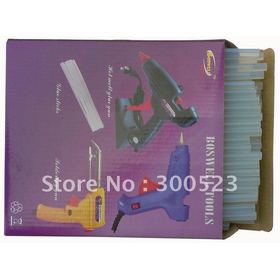 100 pcs/lot, 7*200mm free shipping Home essential universal hot melt glue stick, adhesive
