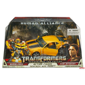 Robot Bumblebee+Sam Action Figures Classic Toys For Boys Human Alliance Revenge of the Fallen With Box In Stock