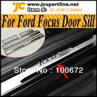 4pcs/set Free Shipping 304 steel Scuff Plate door entry guard Auto car door sill plates for Ford Focus Sedan Hatchback 2012
