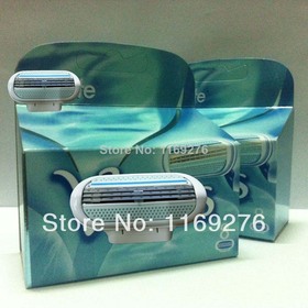 Free Shipping V 8S (16pcs/lot) Best Quality Brand Shaving Razor Blades For Women High Quality Brand Female Sharpener