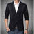 2015 Men Casual Blazers Designer Khaki Two Button Style Fashion Business Blazer Suits For Men Free Shipping