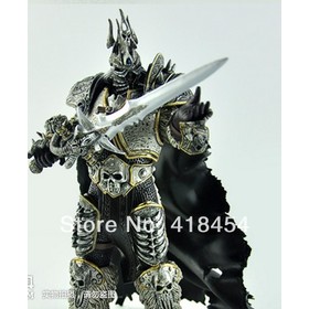 WOW World of Warcraft Arthas Fall of The Lich King Arthas Menethil 7" Figure