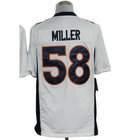 Free Shipping 2013 New Arrival American Football Limited Jersey #58 Von Miller White Jerseys Men's Size S-XXL All Stitched