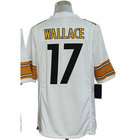Free Shipping American Football Limited Jersey Cheap #17 Mike Wallace White Jerseys Men's Size S-XXL All Stitched(Sewn on)