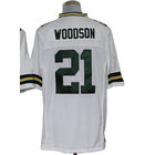 Free Shipping American Football Limited Jersey Cheap #21 Charles Woodson White Jerseys Men's Size S-XXL All Stitched