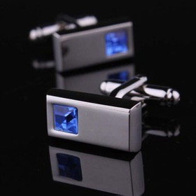 Crystal Cufflink 2 Pairs Free Shipping Promotion