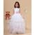 Virág lány ruhák esküvőre Ball ruha Flower Girl Dress 201212278444