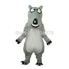 EMS FREE SHIP Grey Backkom Bear Adult Size Mascot Costume Carnival Cosply Mascotte Mascota Outfit Suit Fancy Dress SW1253