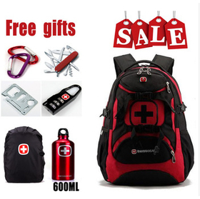New 2014 swisswin backpack military 15.6" laptop bag swissgear backpack men luggage & travel bags sports bag