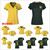 2014 world cup Brazil home women soccer football jersey NEYMAR JR OSCAR best thai quality woman soccer uniforms jerseys