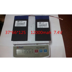 7.4V 12000mAh CUBE U30GT U30GT1 U30GT2 Tablet- Batterieplatten 66MM * 3,7 mm * Länge 125mm * 2