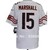 Free Shipping,#15 Brandon Marshall Blue White Orange Men's Elite Jersey,American Football Jersey,Stitched logos,Size 40-56