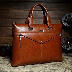 2014 New Hot Men's Brand Briefcases PU Leather HandBag Real Cowhide BAG Purse Briefcase