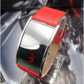 wholesale fashion leather strap Led Digital watch,hot sale wrist watches men women Ladies,Unisex w41