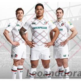 2014 Canterbury Leicester Tigers 13/14 Away Jersey White men all size Free shipping