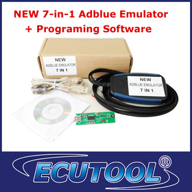 Hot Sell NEW 7 in 1 Truck Adblue Emulator + Program software Tool for Mercedes Benz/ MAN/ Scania/Iveco/ DAF/ / 7IN1