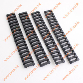 Drss Ladder 18 Slots Low Profile Rail Covers 4pcs/pack Black For Handguard AR15/M4(DS9525A)