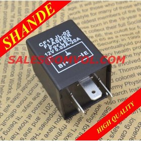 3 Pins LED Flasher Relay DC12V 0.02A-20A CF13 JL-02