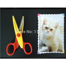 DIY Album Lace Scissors Photo Card Pattern Shear Paper Cutter Cute Cutter Paper Scrapbook Free Shipping