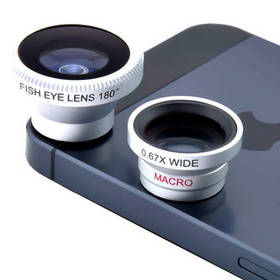 Universal Magnetic Fish eye Wide Angle Macro fisheye mobile phone lens For iPhone lenses 5 6 5S sony lenovo All phones 3 in 1
