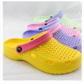 2014 empty hole shoes garden shoes EVA beach sandals slippers new women