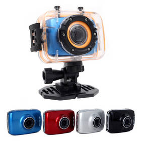 4 Colors! 2.0" Touch Panel FHD 1080P Touch Screen Sports Action Camera Mini Digital Camcorder with Waterproof Case