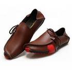 2014 New Fashion men Soft Flat Loafers Shoes Brand Casual Men's Leather Loafers Driving shoes