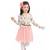 Kostenloser Versand 2014 neue Herbst / Frühjahr Kinder Kleidung Mädchen Polka Dot Kleid Langarm- Kinderkleidung Mädchen Prinzessin Kleid