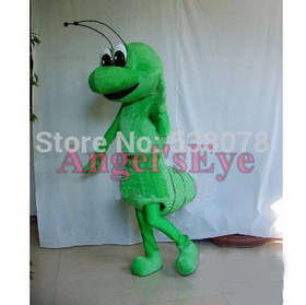 Fancy Costumes Green Ant Mascot Costume Adult Custom Xmas Hallowen Birthday Party Anime Cosplay Dress Carnival Mascotte Kits