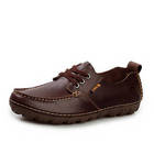 Men Authentic cowhide Camel Brand Casual Men Genuine Leather Loafers Shoes woven thread Handmade Moccasins shoes Free Shipping