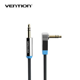 Vention 3.5mm Aux Cable Jack to Jack Gold Plated 90 Degree Right Angle Audio Cable for Car for iphone headphones