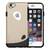 Slicoo brand [Lifetime Warranty] Pebble Series Dual-layer TPU Rubber Protective Carrying Cover Case for iPhone 6 Plus (5.5 inch)