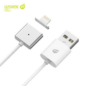  WSKEN Adsorbent Metal Magnetic USB Charging Charger data Cable for Apple iPhone 5 5s 6 6s plus for iPad Air