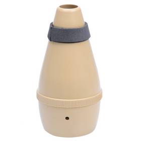 Practical Portable Lightweight ABS Trumpet Mute Wood Color