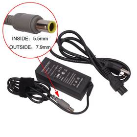 65W Adapter Charger for IBM Lenovo 3000 N200 ThinkPad X200 R400 T60 92P1153