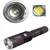 ZSJ NHX-Y95 XM-L 900LM 1-LED 3-Mode White Stretchable Zooming Flashlight Grey (1 x 18650 / 3 x )