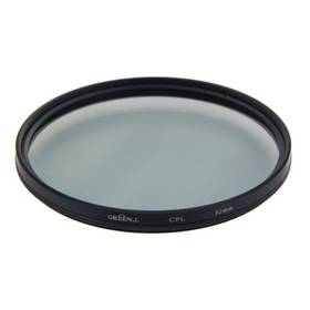 Green.L 82mm CPL Camera Lens Digital Filter Gray & Black Border