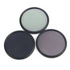58mm Neutral Density Lens Set D2 Filter / ND4 Filter / ND8 Filter Black