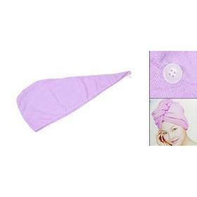 Lady Hair Drying Towel Bath Quick Dry Hat Cap Color Random