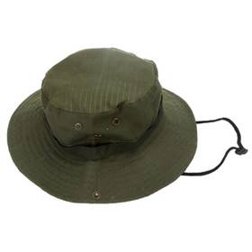 AT8706 Outdoor Fishing Hunting Camping Wide Brim Military Boonie Hat Army Green