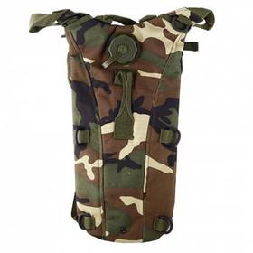 Tactical 2.5L Hiking Cycling Water Bladder Pouch Reservoir Hydration Pack Army Camouflage