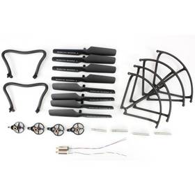 JJRC H8D RC Quadcopter Spare Part Set with Blade Landing Skid CW/CCW Motor and Gear