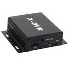 Mini X-DVR Video/Audio Recorder Motion Detection Card Recorder Black