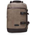  Large Capacity Canvas Man Backpack Coffee