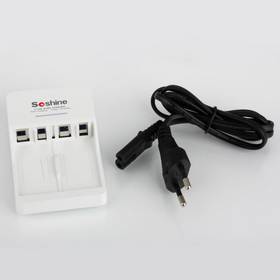 Soshine Multifunctional Charger for 2pcs SC-V1 9V Li-ion NI-MH Battery Euro Standard White